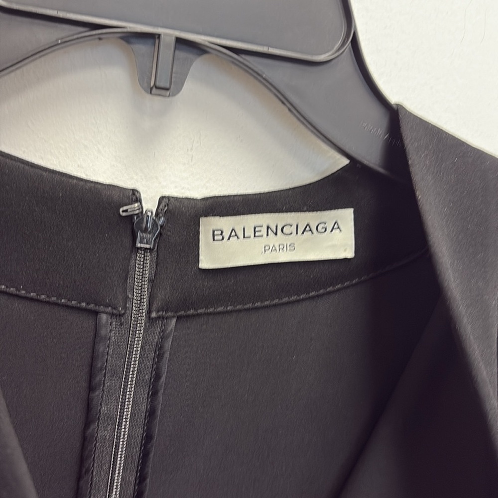 Balenciaga Black two tone dress - Picture 3 of 5